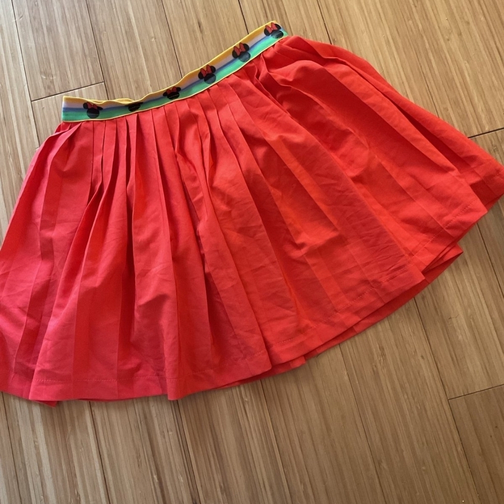 Disney Minnie, mouse thereabouts skort skirt kids size 9/10 burnt orange